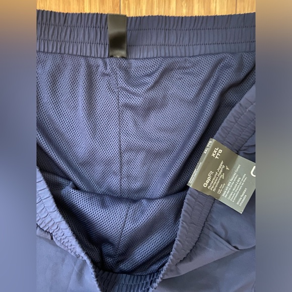 GAP Blue Track Pants with Elastic Waistband - Picture 5 of 6